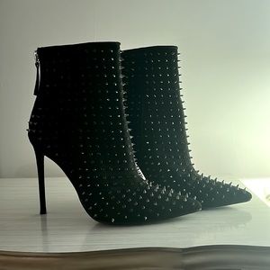 Steve Madden Virtuous-S Spiked Embellished Stilettos